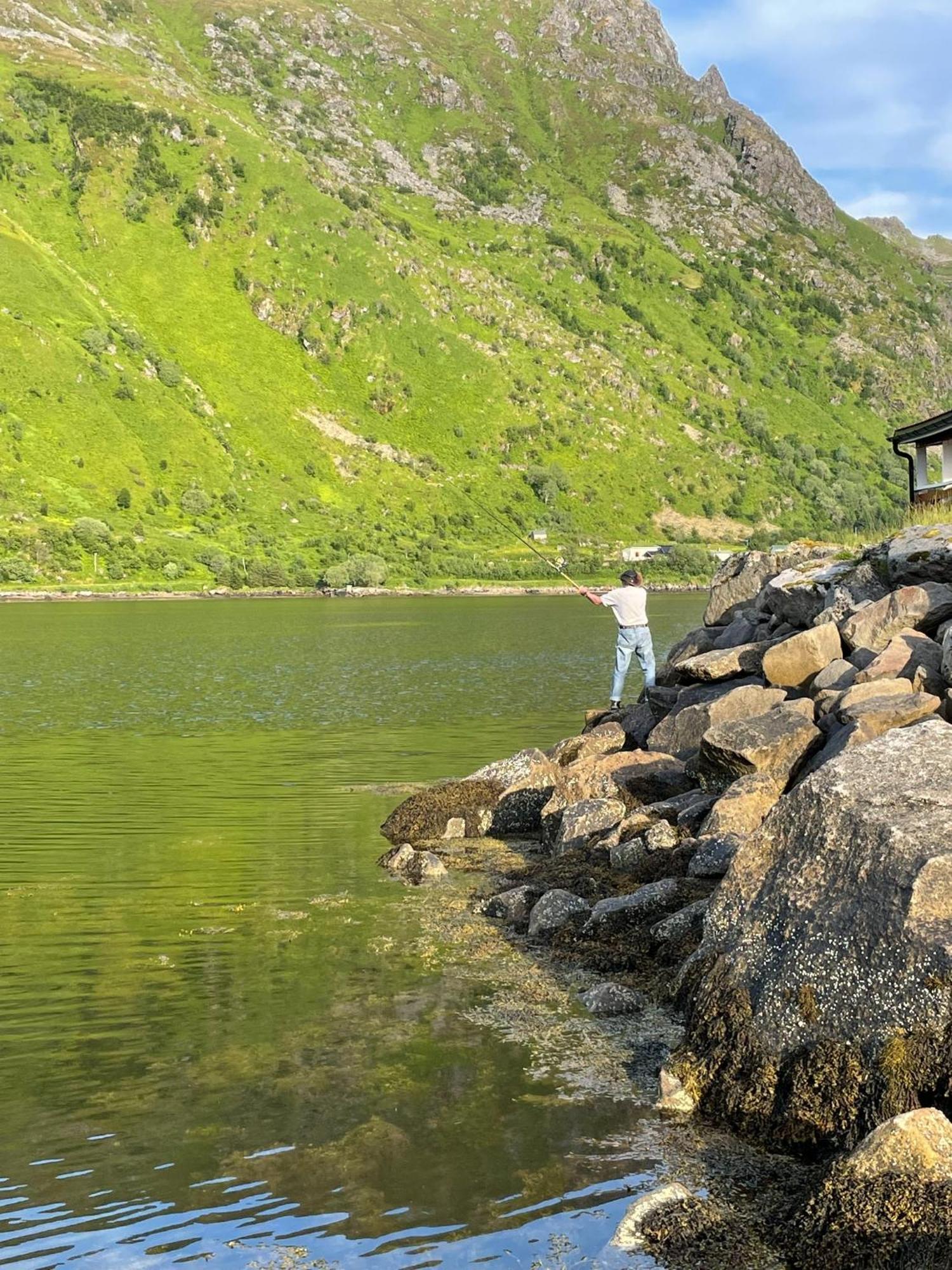 Brustranda Fjordcamping Valberg ภายนอก รูปภาพ